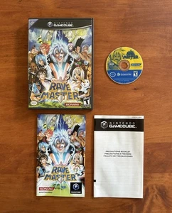 Rave Master (Nintendo GameCube) Como Nuevo CIB Completo y Probado RARO Juego - Imagen 1 de 5