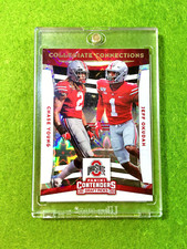 Chase Young GALACTIC PRIZM Jeff Okudah ROOKIE CARD 2020 Panini Contenders SSP RC