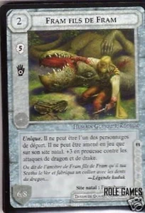 MIDDLE EARTH LES DRAGONS RARE FRAM FILS DE FRAM - Imagen 1 de 1