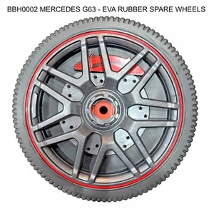 NEW REPLACEMENT EVA WHEEL FOR BBH0002 MERCEDES G63 RIDE ON CAR - SPARE WHEEL - Picture 1 of 6