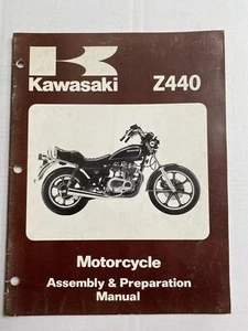 Original Kawasaki Z440-A1 1980 Aufbau Bedienungsanleitung Buch 99939-1045-01 - Bild 1 von 4