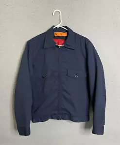 Vintage Red Kap Cotton/Poly Blend Work Jacket Quilted Lined Adult 38-LN Talon - Picture 1 of 22