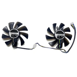 2* Lüfter für GAINWARD RTX2060 GTX1660 1660S 1660ti GlareOC Grafikkartenteile - Afbeelding 1 van 8