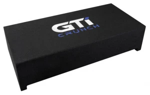 Crunch GTi200S Gehäuse Subwoofer Bass flach Kofferraum 2x 20cm 8" Zoll Kiste - Bild 1 von 4