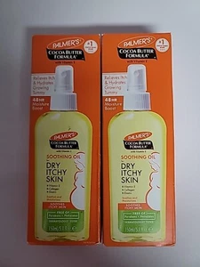 2 ~ Palmer's Cocoa Butter Formula Soothing Oil For Dry, Itchy Skin, 5.1 oz. - Picture 1 of 1