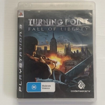 Turning Point Fall of Liberty PlayStation 3 PS3 Game Region GC FREE TRACKED POST - Image 1 of 4