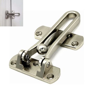 Door Restrictor Security Chain Type Safety Lock Guard Limiter including Screws - Picture 1 of 9