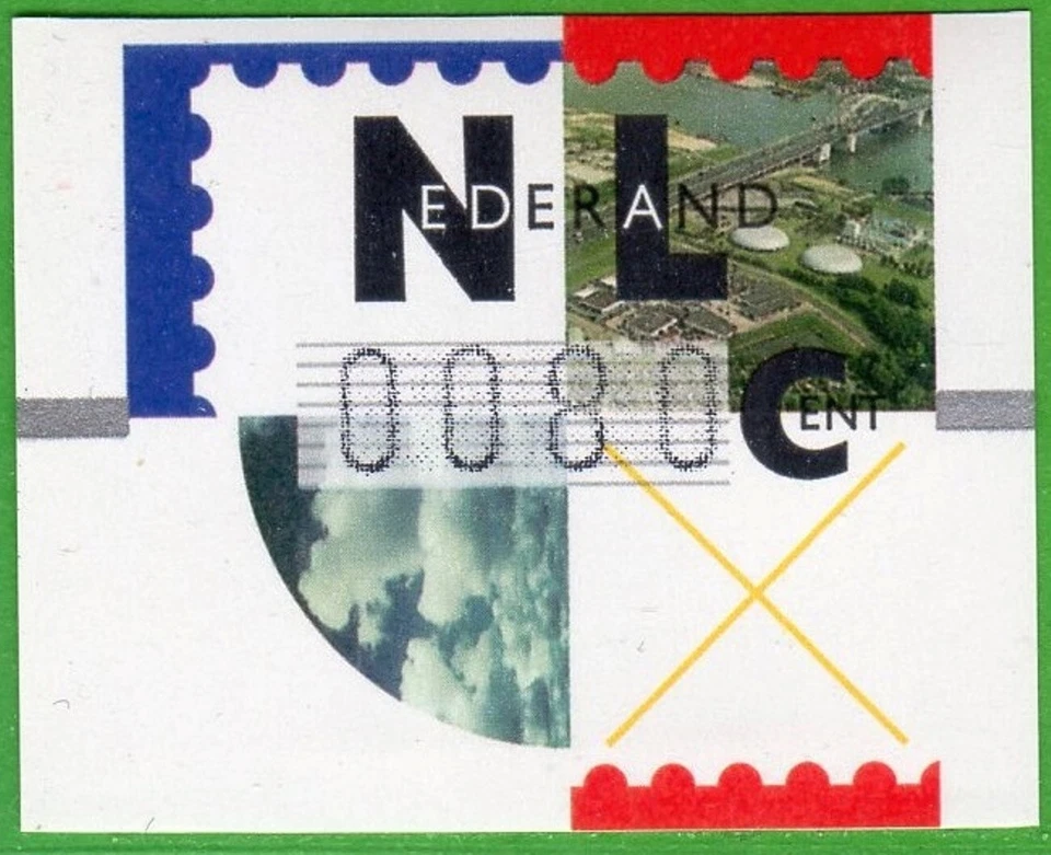 1996 Netherlands ATM 2 / 80 Cent MNH / FRAMA Klussendorf kiosk CVP - Image 1 of 1