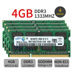 16GB 4x 4GB DDR3 PC3-10600 1333 Memory For Apple iMac 21.5 and 27-inch, Mid 2011 - Picture 1 of 8