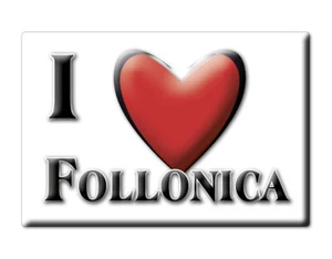 Calamita Follonica (GR) - Toscana Magnete Da Frigo Souvenir Italia Idea Regalo - Picture 1 of 16