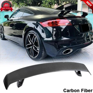 Alerón trasero de maletero de carbono real para Audi TT MK2 TTS 8J A5 A6 A7 2008-11 - Imagen 1 de 12