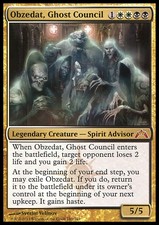 MTG Obzedat, Ghost Council EXC-Obzedat, Ghost Council-GTC-Magic