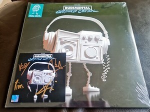 Rudimental - Ground Control - Limited Edition Teal Vinyl LP - Signed Edition