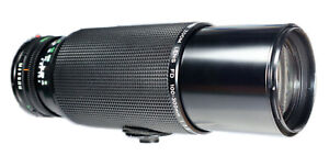 Canon FD 100-300mm f5.6 Zoom Telephoto Lens, Tested, with Caps & Filter - 