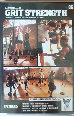 Kit CD+DVD Les Mills GRIT Strength, sortie 06 - Photo 1/3