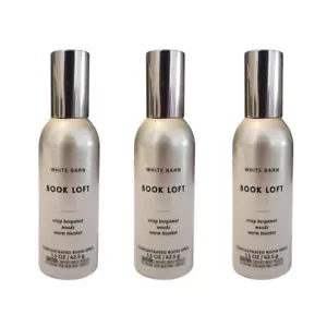 SET OF 3 New Bath & Body Works Book Loft Concentrated Room Spray Freshener - Picture 1 of 1