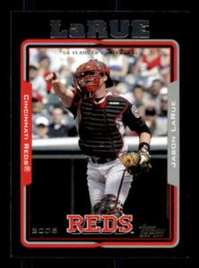 Jason LaRue Card 2005 Topps Black #9