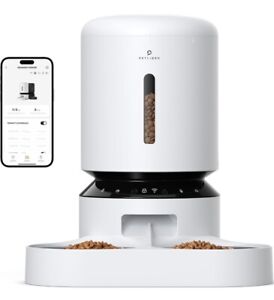 PETLIBRO Automatic Cat Feeder with Camera for Two Cats, 1080P HD Video with N...