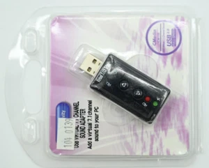 USB 2.0 External Virtual 7.1 Surround Sound Adapter SD-CM-UAUD71 - Picture 1 of 2