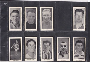 ROVER - WORLD CUP FOOTBALLERS - 1958 - NO. 10 BERTIE PEACOCK - TYPE CARD - Picture 1 of 2