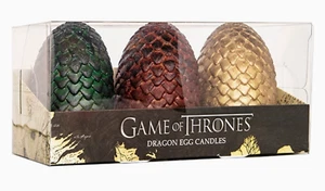 Game of Thrones Dragon Egg Candles, Set of 3 - Picture 1 of 9