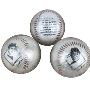 3 Commemorative Edition Baseballs Ken Griffey Jr, Babe Ruth, Willie Mays 1993 - Picture 1 of 8