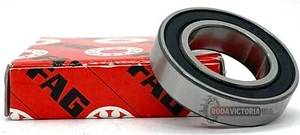 NEW FAG 61902 2RS, Deep Groove Ball Bearings 15x28x7 mm 6902-2RS - Picture 1 of 4