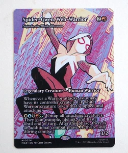 Spider-Man Magic the Gathering Spider-Gwen, Web-Warrior Regular 0024 Mythic (NM) - Bild 1 von 2