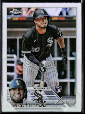 2023 Topps Chrome Refractor #114 Lenyn Sosa RC - Image 1 of 2