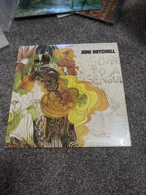 Joni Mitchell SEALED SONG TO A SEAGULL SELF TITLED DEBUT ORIGINAL RS 6293 - Image 1 of 4