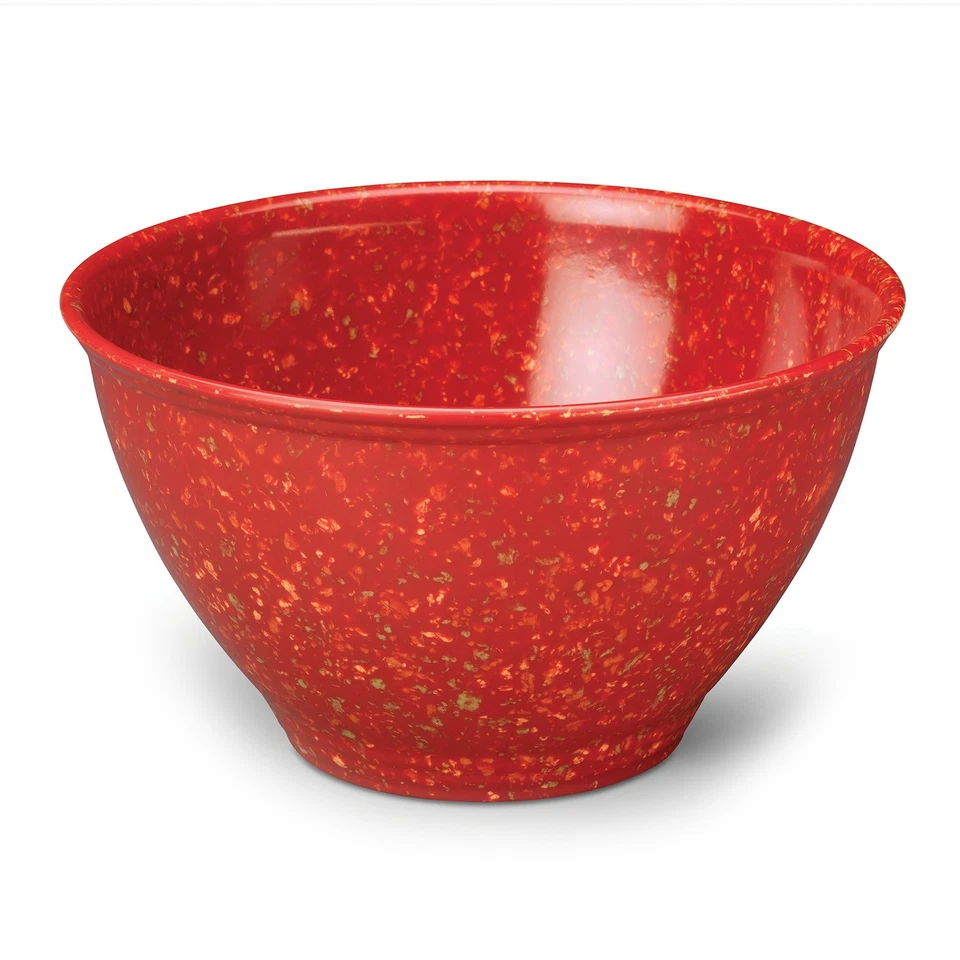 Rachael Ray 4 Quart Garbage Bowl Melamine Mixing Bowl Red - Image 1 of 1