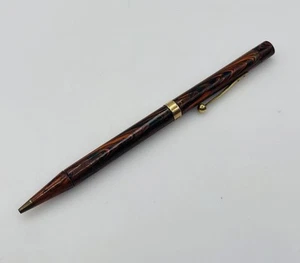 Lápiz mecánico Waterman Red Ripple 9k 375 9ct clip de banda - Imagen 1 de 8