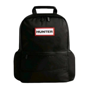 Hunter Nylon Rucksack wasserabweisend in schwarz UVP 65£ - Bild 1 von 7