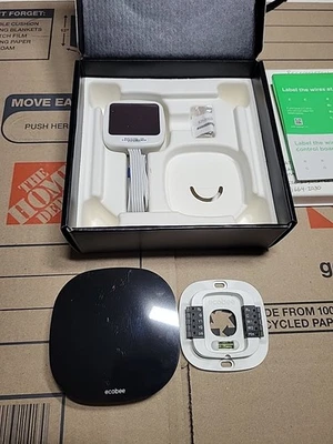 Termostato inteligente ecobee3 Lite - negro  Foto 1 de 4