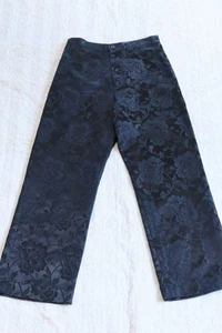 USED 94AW YOHJI YAMAMOTO JACQUARD PANTS GOOD M-E066 - Picture 1 of 9