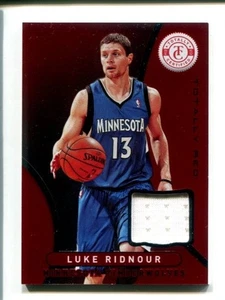 2012-13 Totalmente Certificado - Memorabilia - Totalmente Rojo #137 Luke Ridnour - Imagen 1 de 3
