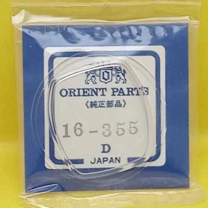 NOS New Orient 16-355 Genuine Crystal Watch Glass MUR527HAL1 - Picture 1 of 2