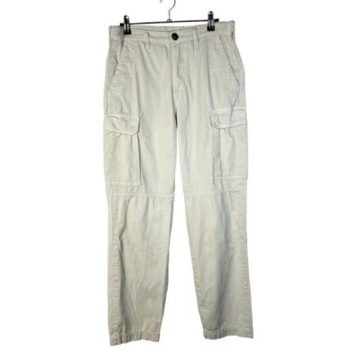 One Teaspoon Off White Cargo Motion Straight Leg Pants 28 - Image 1 of 4