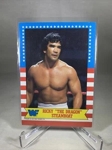 1987 Topps WWF #21 Ricky The Dragon Steamboat Wrestling Card - NM - Picture 1 of 2