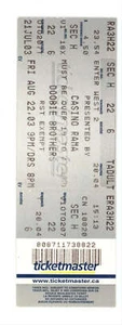 Doobie Brothers Vintage Concert Ticket Stub Casino Rama (Orillia, 2003) - Picture 1 of 1