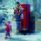 14106 'Christmas Postbox' Pack of 10 Christmas Cards