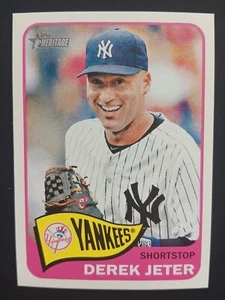 2014 Topps Heritage Derek Jeter SP #433 - Picture 1 of 2