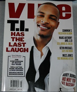 Vibe Magazine August 2007 T.I. Common Marc Anthony JLo Kevin Michael Miss Jones - Bild 1 von 12