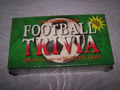 Football Trivia Game 2400 Questions 400 Cards/Score pad/dice/pencil/rules 2004 - Image 1 of 4