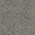 Smita Wallpaper TU-17554 Tuscany Large Ornament Braun Fleece Wallpaper