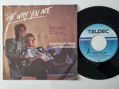 Agnetha Fältskog/ Ola Hakansson - The Way You Are 7'' Vinyl Germany PROMO - Image 1 of 4