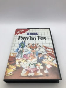 Psycho Fox Sega Master System Rare Misprint U.S Variant W/Manual Retro #0553 - Picture 1 of 14