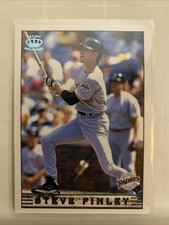 1999 Pacific Crown Collection Platinum Blue #240 Steve Finley 