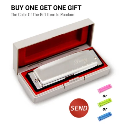 Easttop 10Hole Harmonica Diatonic Key of C Harmonica for All Level New US Stock