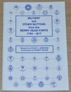 BERRY HEAD FORTS MILITARY BUTTONS 1794-1817 Torbay Devon Napoleonic Wars History - Imagen 1 de 6